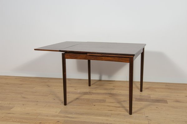 Mid-Century Danish Extendable Rosewood Dining Table, Denmark, 1960s-NIT-2017124