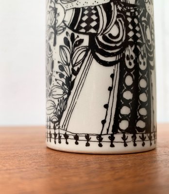 Mid-Century Danish Flora Vase by Bjørn Wiinblad for Nymölle Denmark, 1960s-UAH-1340497