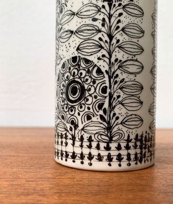 Mid-Century Danish Flora Vase by Bjørn Wiinblad for Nymölle Denmark, 1960s-UAH-1340497