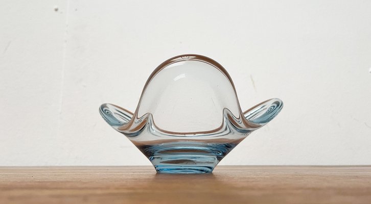 Mid-Century Danish Glass Bowl by Per Lütken for Holmegaard, 1960s-UAH-1760227