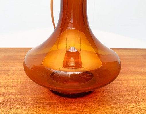 Mid-Century Danish Glass Table Lamp from Holmegaard-UAH-1035017