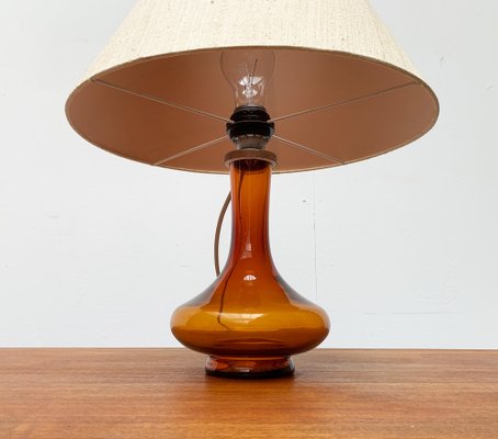 Mid-Century Danish Glass Table Lamp from Holmegaard-UAH-1035017