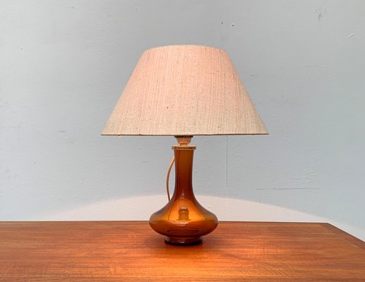 Mid-Century Danish Glass Table Lamp from Holmegaard-UAH-1035017