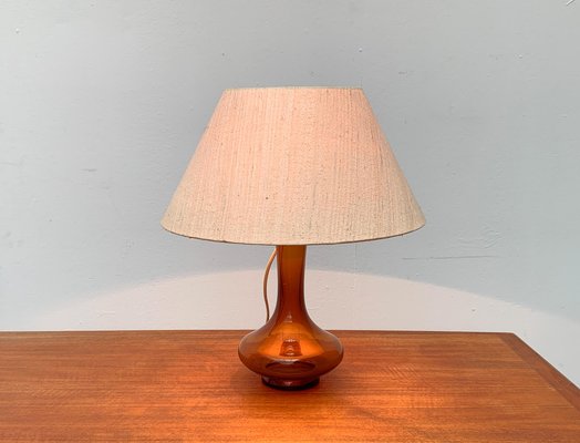 Mid-Century Danish Glass Table Lamp from Holmegaard-UAH-1035017