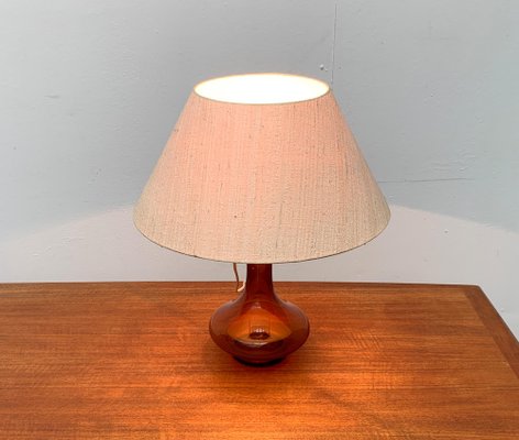 Mid-Century Danish Glass Table Lamp from Holmegaard-UAH-1035017