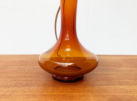 Mid-Century Danish Glass Table Lamp from Holmegaard-UAH-1035017