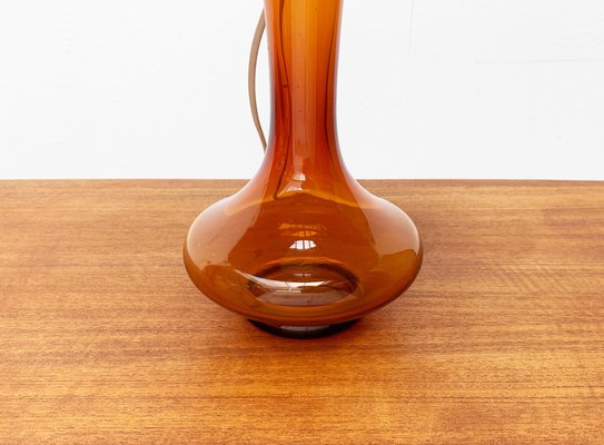 Mid-Century Danish Glass Table Lamp from Holmegaard-UAH-1035017