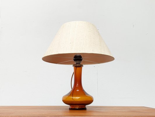 Mid-Century Danish Glass Table Lamp from Holmegaard-UAH-1035017