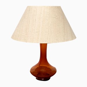 Mid-Century Danish Glass Table Lamp from Holmegaard-UAH-1035017