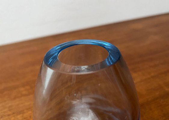 Mid-Century Danish Hellas Series Glass Vase by Per Lütken for Holmegaard, 1960s-UAH-1760250