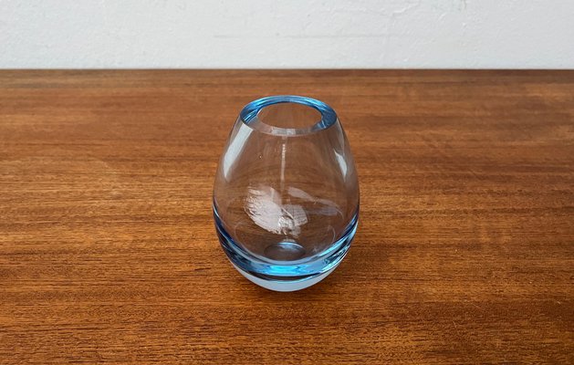 Mid-Century Danish Hellas Series Glass Vase by Per Lütken for Holmegaard, 1960s-UAH-1760250