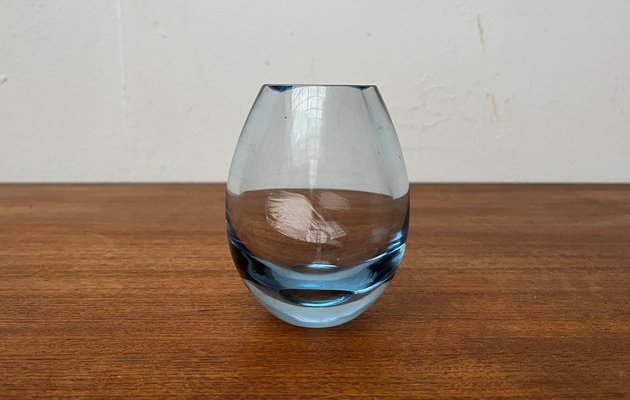 Mid-Century Danish Hellas Series Glass Vase by Per Lütken for Holmegaard, 1960s-UAH-1760250