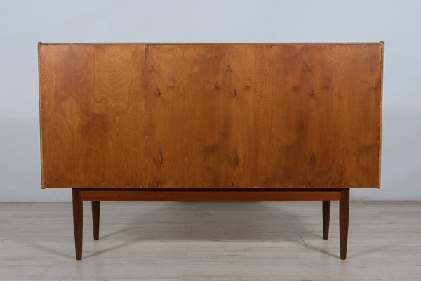 Mid-Century Danish High Sideboard in Teak, 1960s-NIT-1397571