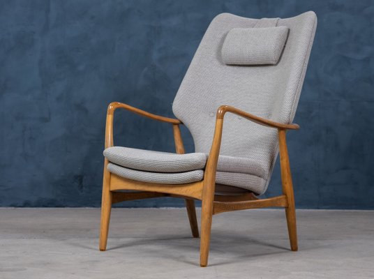 Mid-Century Danish Lounge Chair by Madsen & Schübel, 1950s-ZGQ-776357