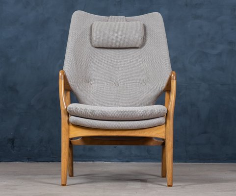 Mid-Century Danish Lounge Chair by Madsen & Schübel, 1950s-ZGQ-776357