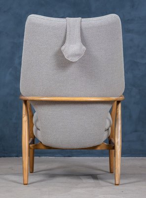 Mid-Century Danish Lounge Chair by Madsen & Schübel, 1950s-ZGQ-776357