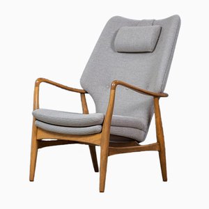 Mid-Century Danish Lounge Chair by Madsen & Schübel, 1950s-ZGQ-776357