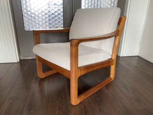 Mid-Century Danish Lounge Chair in Teak from CFC Silkeborg, 1960s-DE-1257578