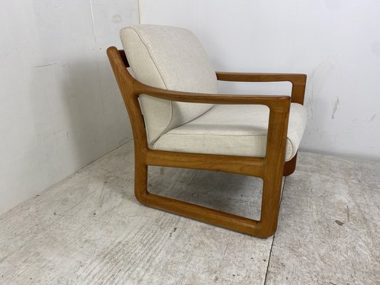 Mid-Century Danish Lounge Chair in Teak from CFC Silkeborg, 1960s-DE-1257578