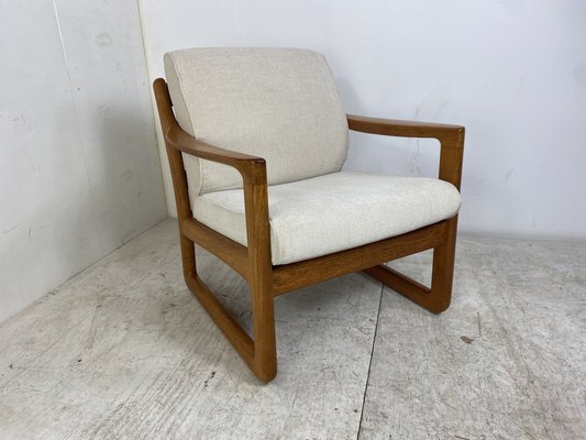 Mid-Century Danish Lounge Chair in Teak from CFC Silkeborg, 1960s-DE-1257578