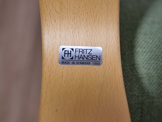 Mid-Century Danish Lounge Chairs by Peter Hvidt & Orla Mølgaard-Nielsen for Fritz Hansen, 1980s, Set of 2-LVS-706963