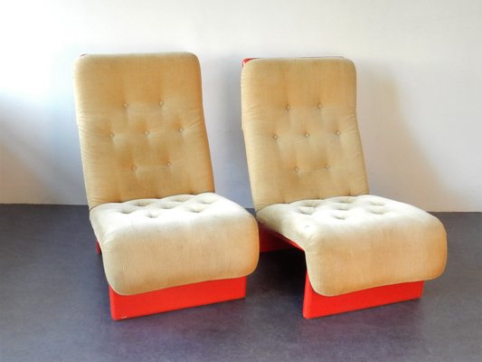 Mid-Century Danish Lounge Chairs from Cado, Set of 2-NV-551974