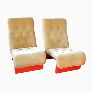 Mid-Century Danish Lounge Chairs from Cado, Set of 2-NV-551974