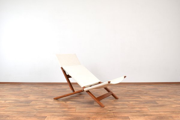 Mid-Century Danish Lounger by Lauge Vestergaard for Cado, 1960s-LOT-2032094