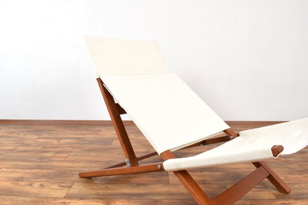 Mid-Century Danish Lounger by Lauge Vestergaard for Cado, 1960s-LOT-2032094