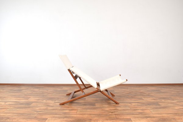 Mid-Century Danish Lounger by Lauge Vestergaard for Cado, 1960s-LOT-2032094