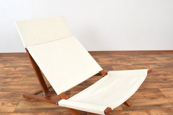 Mid-Century Danish Lounger by Lauge Vestergaard for Cado, 1960s-LOT-2032094