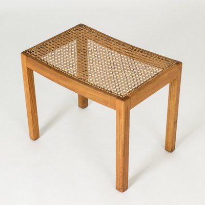 Mid-Century Danish Mahogany Stool, 1950s-NL-1756203