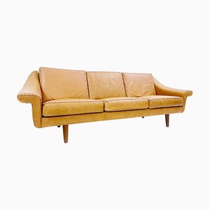 Mid-Century Danish Matador Sofa in Cognac Leather by Aage Christiansen-FGA-1249628