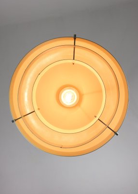 Mid-Century Danish Metal Cascade Pendant Lamp-HGJ-1438641