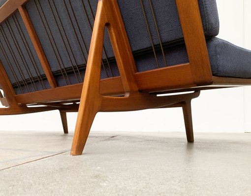 Mid-Century Danish Minimalist Teak Sofa Couch by Orla Mølgaard Nielsen for France & Søn / France & Daverkosen-UAH-1128524