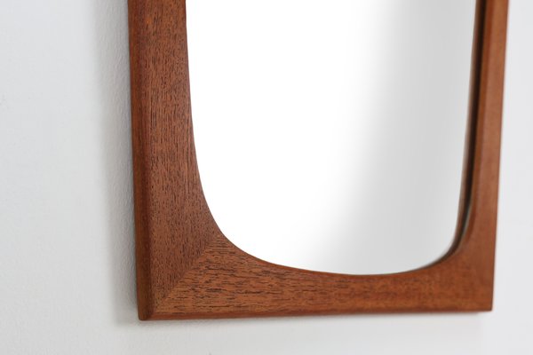 Mid-Century Danish Mirror, 1960s-YSY-1299411