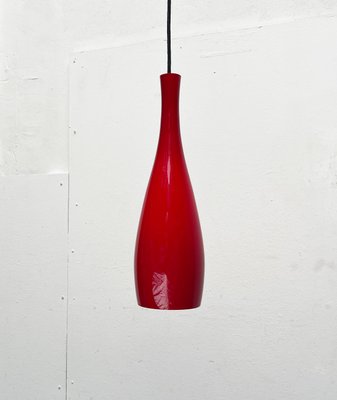 Mid-Century Danish Model Bang Glass Pendant Lamp by Jacob E. Bang for Fog & Mørup and Holmegaard, 1960s-UAH-2016291