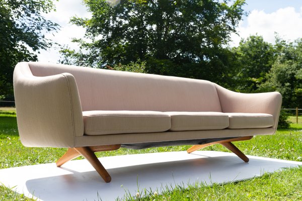 Mid-Century Danish Model Ml 140 Sofa by Illum Wikkelsø, 1960s-WIX-1348336