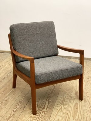 Mid-Century Danish Modern Armchair by Ole Wanscher for France and Son, 1950s-DOY-1806911