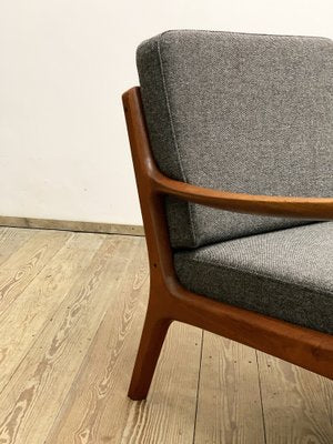 Mid-Century Danish Modern Armchair by Ole Wanscher for France and Son, 1950s-DOY-1806911