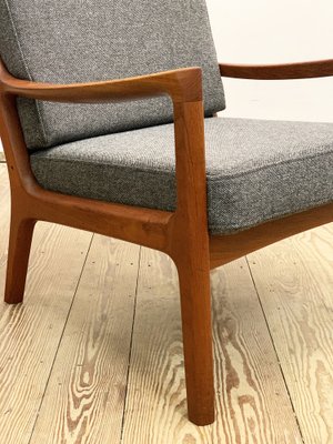 Mid-Century Danish Modern Armchair by Ole Wanscher for France and Son, 1950s-DOY-1806911