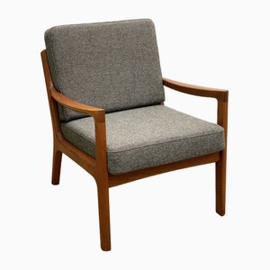 Mid-Century Danish Modern Armchair by Ole Wanscher for France and Son, 1950s-DOY-1806911