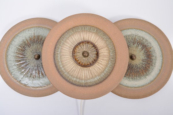 Mid-Century Danish Modern Ceramic Wall Light by Noomi Backhausen for Søholm-FN-1251956