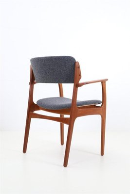 Mid-Century Danish Modern Chairs in Teak by Erik Buch, 1970s, Set of 4-NIX-1763086