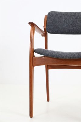 Mid-Century Danish Modern Chairs in Teak by Erik Buch, 1970s, Set of 4-NIX-1763086