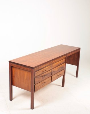 Mid-Century Danish Modern Desk in Rosewood, 1960s-FK-1133226