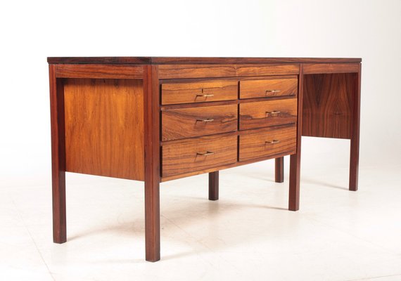 Mid-Century Danish Modern Desk in Rosewood, 1960s-FK-1133226