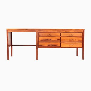 Mid-Century Danish Modern Desk in Rosewood, 1960s-FK-1048009