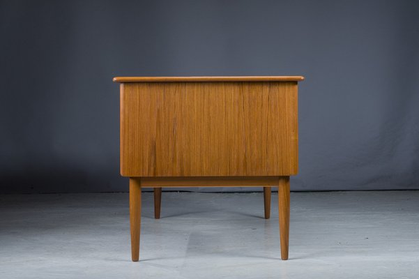 Mid-Century Danish Modern Desk Teak by Svend Madsen for Falster, 1970s-ZZH-1368546