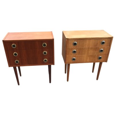 Mid-Century Danish Modern Dressers, 1960s, Set of 2-MXB-1240020